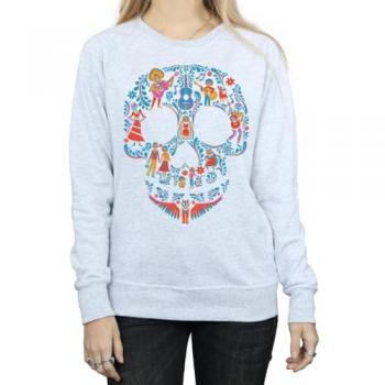 Coco Grey Skull Sweatshirt for Women