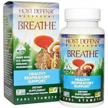Host Defense Breathe, 60 Cápsulas