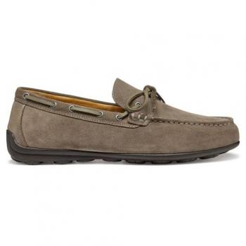 Geox Spherica EC16 Comfort Moccasins Silver