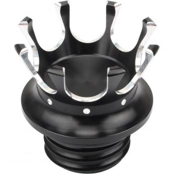 CNC Black Oil Cap for Harley Sportster 883 XL 48 Softail Dyna FXD FLST Road King 1996