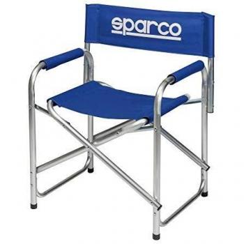 Sparco Klappstuhl Paddock Blau
