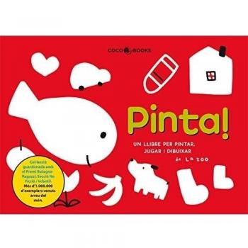 Pinta, un llibre per a pintar, jugar i dibuixar (Tapa blanda).