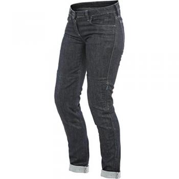 Dainese Pantalon textile de moto Denim Slim pour dames