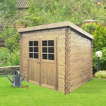 Abri de Jardin SOLID Stendal avec Double Porte Vitrée