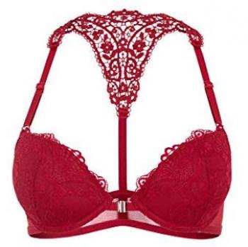 LASCANA Push-up-BH »Melissa«, mit Vorderverschluss & Spitzenrücken