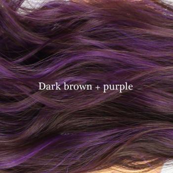 MEIFAN Multicolor Long Wig with High Temperature Resistant Fiber