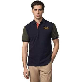 Rally Multi Short Sleeve Polo – Hackett Blue