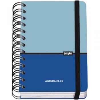 Planificador Dohe 2023-24 Espiral Metalizado Negro