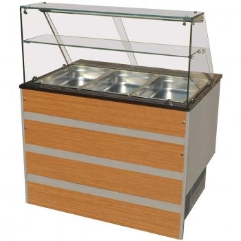 CombiSteel Glass Top Refrigerated Buffet