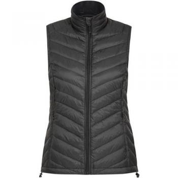 Chaleco de peso pluma negro para mujer de Mountain Warehouse