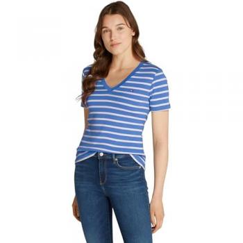 T‑Shirt Tommy Hilfiger Blu Slim Fit Cody