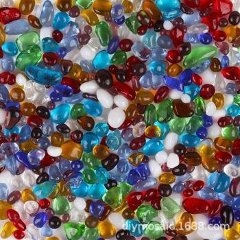 DIY Colored Glass Sand 1kg (3-6mm)