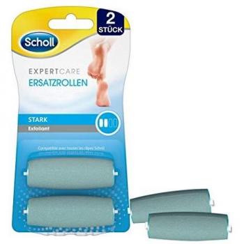 Scholl Velvet Smooth Regular Coarse Electronic Foot File Replacement Heads (2-pack)