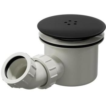 Matt Black High Flow Waste for Shower Tray
