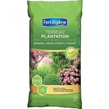 Terreau Plantation Arbres, Arbustes, Fruitiers, Vivaces 40 litres