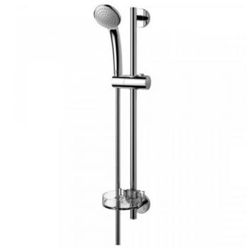 Barre de douche IDEALRAIN S1 60 1,75 avec porte savon transparent B9501AA