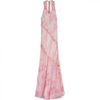 MSGM Maxikleid Damen Rosa Größe 38 3442mda07