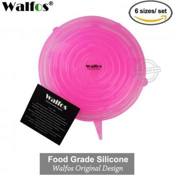WALFOS Reusable Silicone Food Wraps