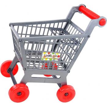 Gray Shopping Trolley Toy for Kids