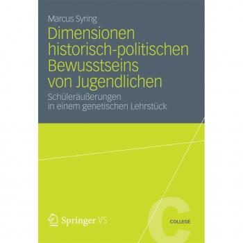Vitalsource Technologies, Inc. Dimensionen Historisch-politischen Bewusstseins Von Jugendlichen