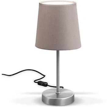 Lampe de table B.K.Licht pour ampoule LED E14