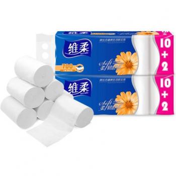 Papel Higiénico 4 Capas Ultra Suave 12 Rollos