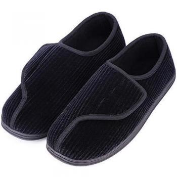 LongBay Men's Warm Memory Foam House Shoes