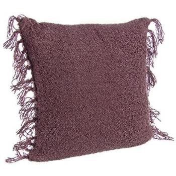 Élégance Bizzotto : Coussin décoratif 45x45 en Bordeaux