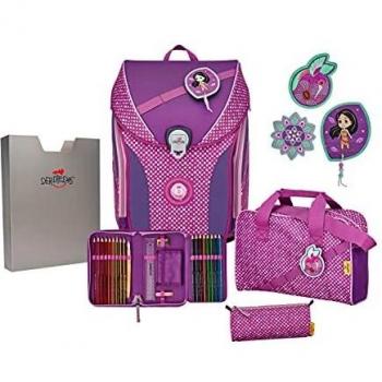 DerDieDas® Schulranzen Set 5-teilig (5-tlg) lila