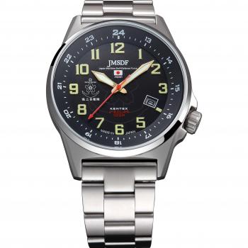 KENTEX S715M Solar Waterproof Men’s Watch – Black Edition