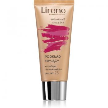 Fondotinta Liquido Coprente Lirene Vitamin E Colore 25 Abbronzato 30 ml