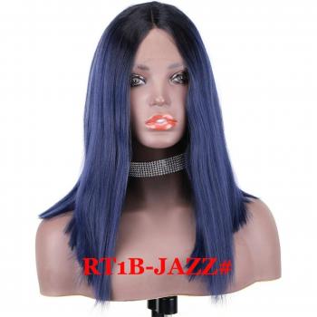 Peluca WonderLady de Encaje Sintético Yaki 14 Pulgadas para Mujeres