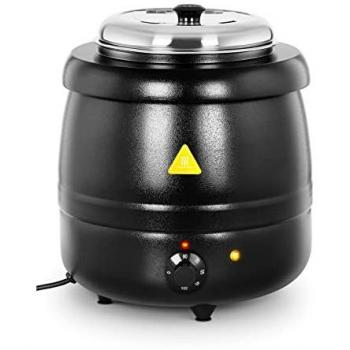 Zuppiera elettrica 10 L con rivestimento nero