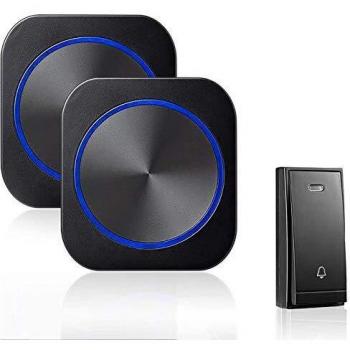 JASVE No Battery Wireless Door Chime
