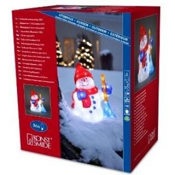 Acrylic Snowman Outdoor Light