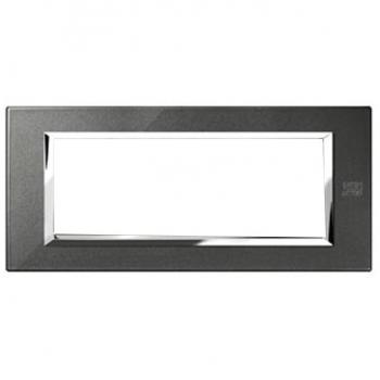 Urmet plaque Simon Nea 6 modules noir 13906.NG