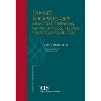 L' ANNÃE SOCIOLOGIQUE
