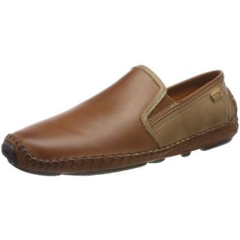 Pikolinos Herren‑Slippers Jerez 09Z-3004 – Braun Leder, Größe EU 45