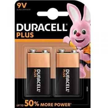 Duracell Plus Power Alkaline Batterien, E-Block, 6LR61, 9V