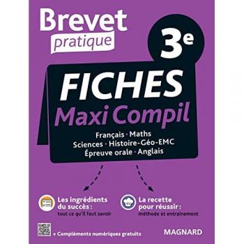 Sylvie Coly Brevet Pratique Maxi-Compil De Fiches La Totale 3e Brevet 2022: Toutes Les Disciplines De L'Épreuve Et Du Contrôle Continu Pour Réussir Le Brevet