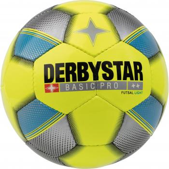 Derbystar Basic Pro Light Futsal – Kombinationsfarben Gelb & Blau & Silber