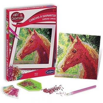 Broderie Diamant Kit Cheval Multicolore Sentosphere 02024