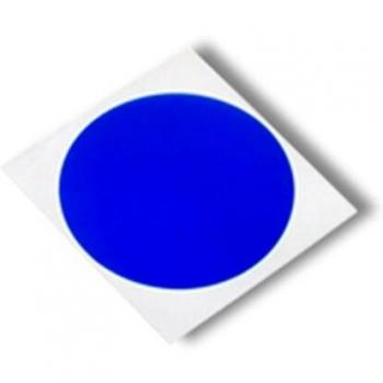 Tapecase 8905 cercle 0.500 -2000 bleu polyester/ruban adhésif en silicone