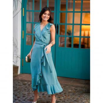 Robe Liora Vert Océan L/XL