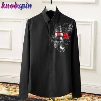 Camisa Premium Otoñal Hombre Manga Larga Plus