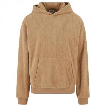 Felpa Oversized Jacquard Velvet Urban Union Beige M