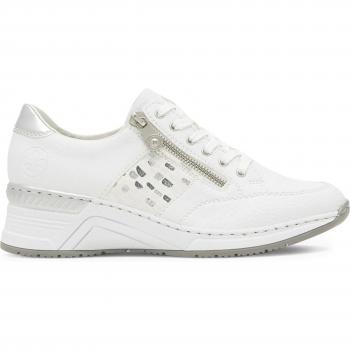 Weißer Rieker Sneaker N4322-80