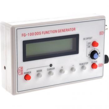 Unidad DDS Sine 1 Hz‑500 kHz + Onda Cuadrada y Funda Protectora