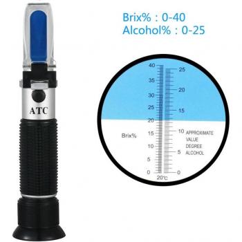 Densimeter for Alcohol and Sugar