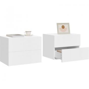 WOLTU Wall-Installed Nightstands with Storage